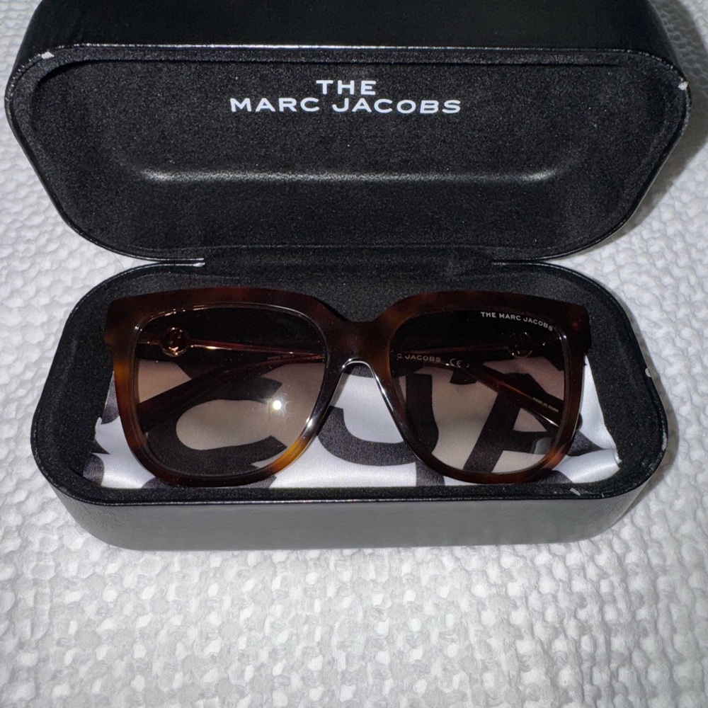 Marc Jacobs Tortoise Shell Sunglasses